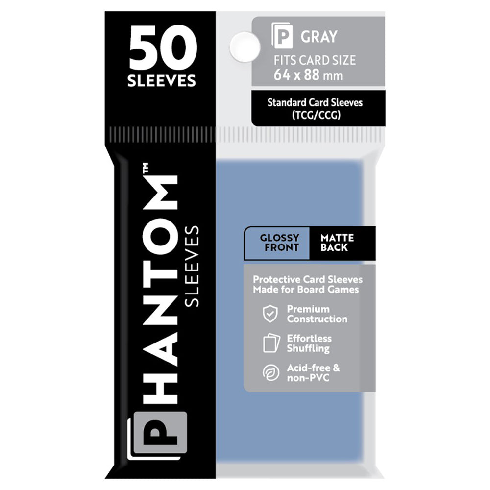 card sleeves matte vs glossy Phantom Sleeves: Glossy/Matte