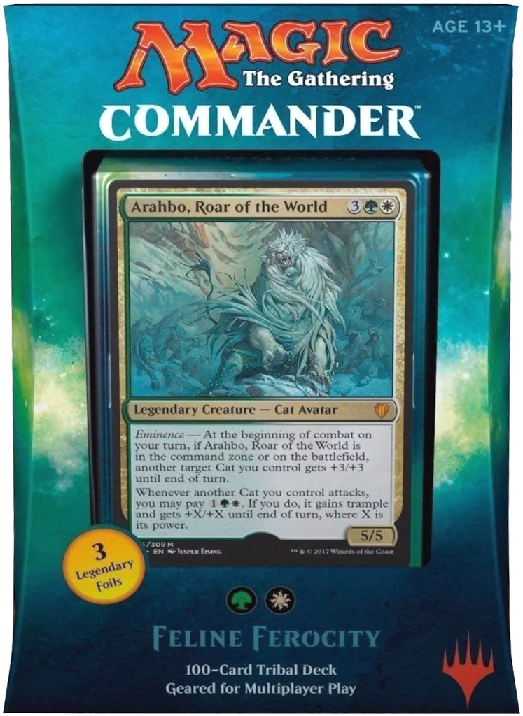 mtg cat commander deck Commander 2017