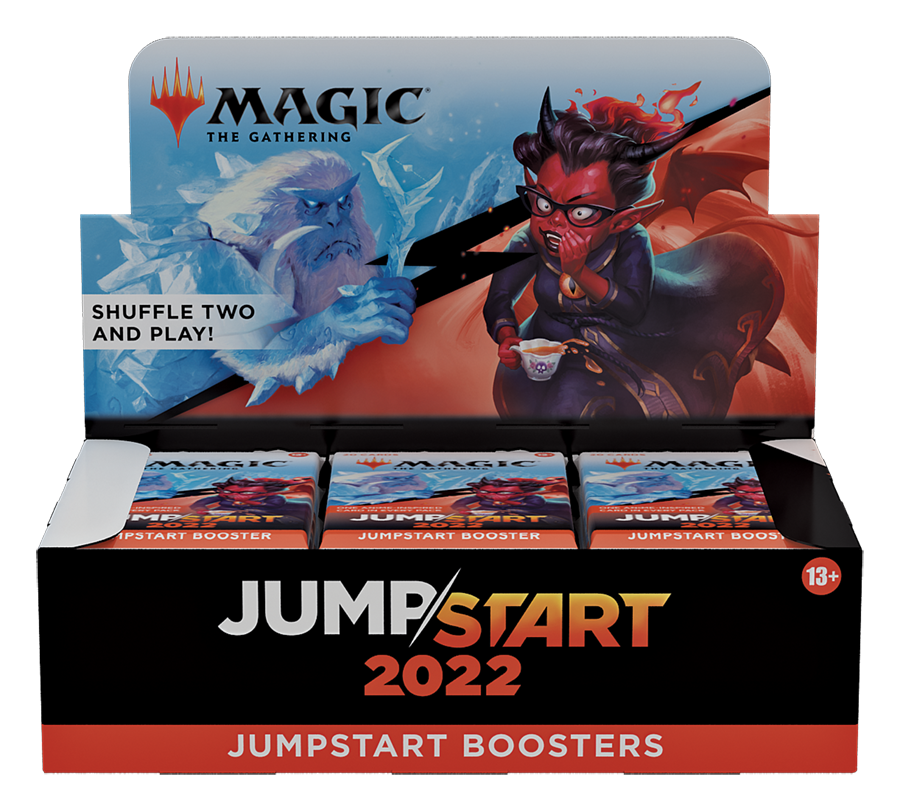 booster box jumpstart 2022 each with 20 cards Magic: The Gathering Foundations Jumpstart