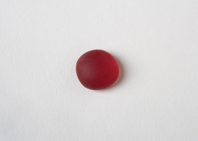 Chessex: Glass Crystal Red Frosted (40) (CHX 01184)
