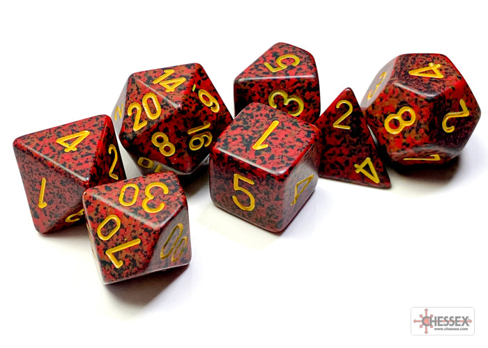 Chessex: Speckled Mercury Polyhedral 7-Dice Set (CHX 25323)