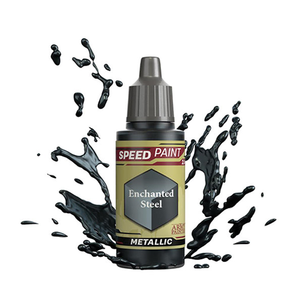 The Army Painter: Speed Paint 2.0 Metallic - Enchanted Steel (18ml)