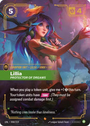 Lillia, Protector of Dreams (058/219) [Unleashed]