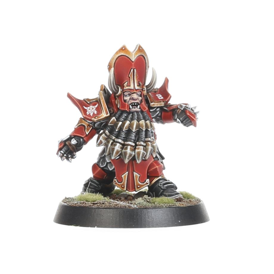 Blood Bowl - Chaos Dwarf Team - Zharr-Naggrund Ziggurats