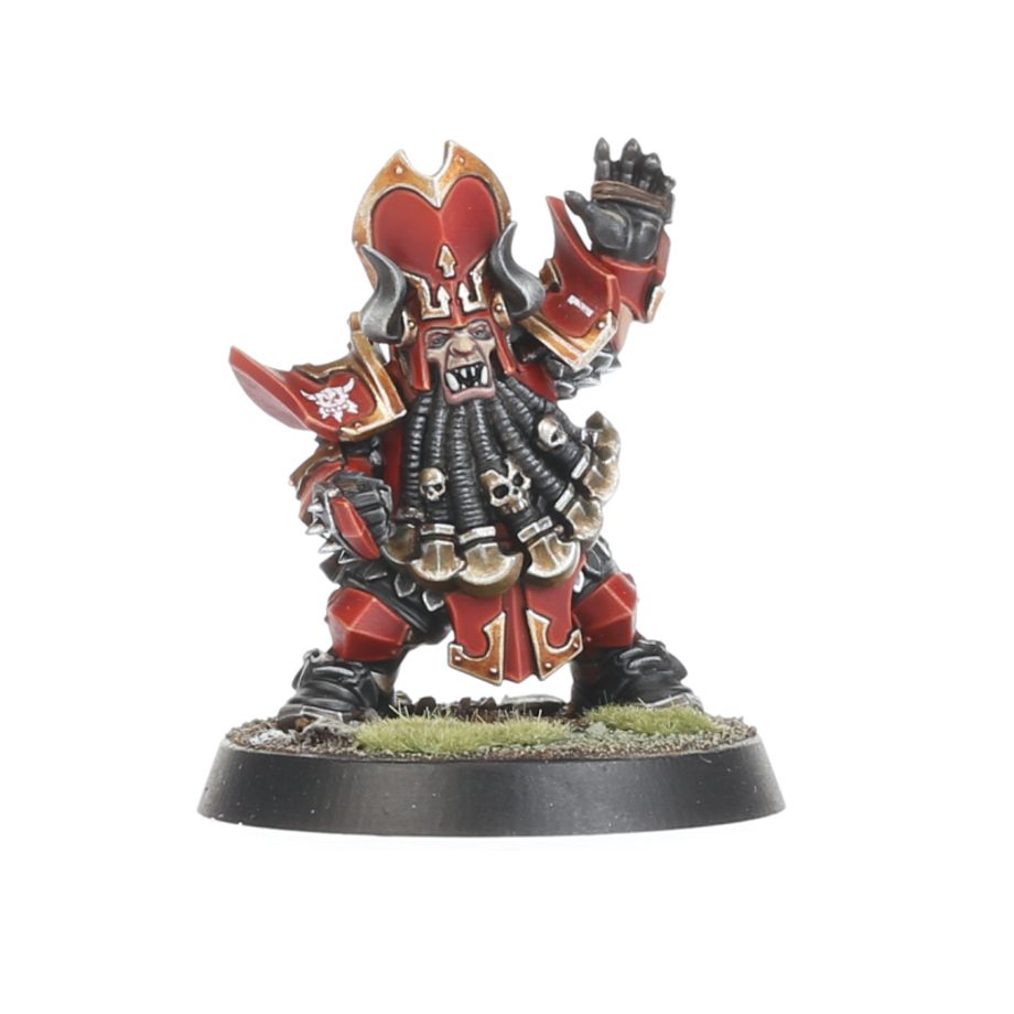 Blood Bowl - Chaos Dwarf Team - Zharr-Naggrund Ziggurats