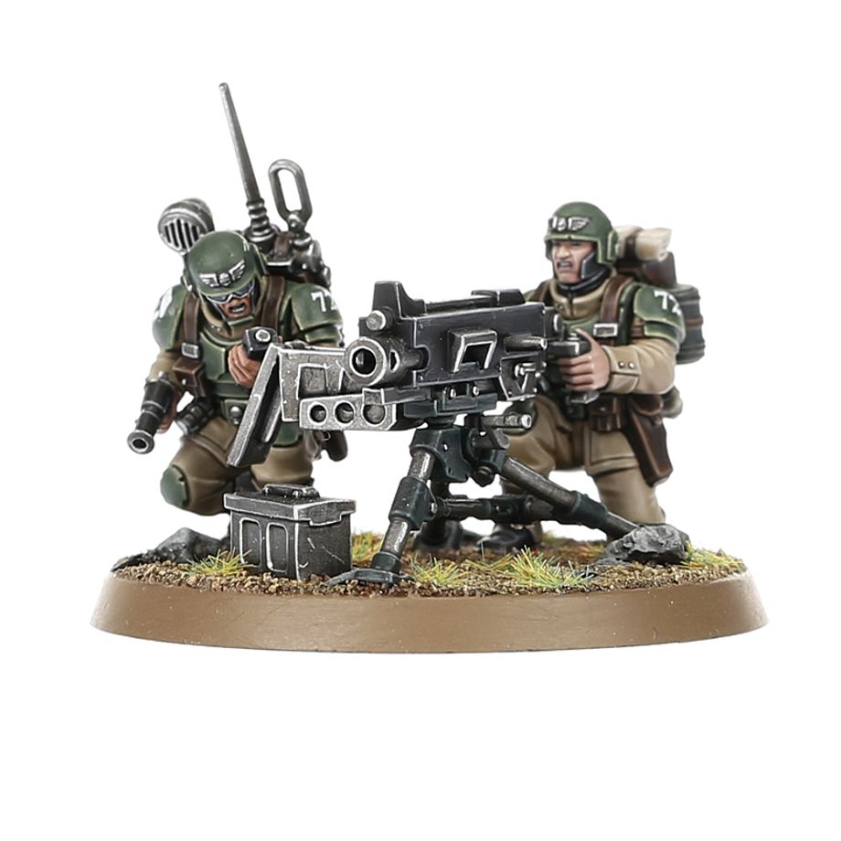 Warhammer 40K: Astra Militarum - Cadian Heavy Weapons Squad