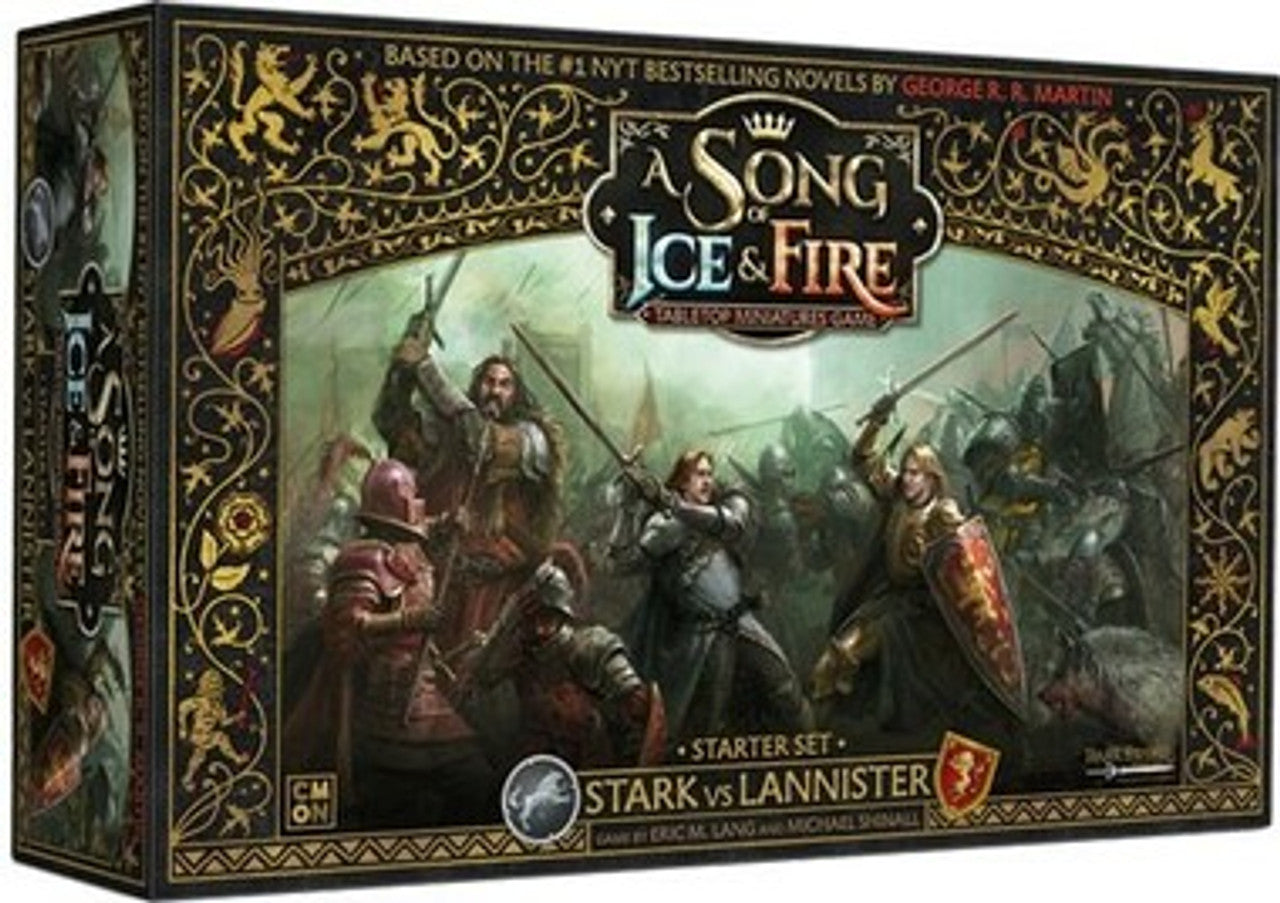 A Song of Ice & Fire: Tabletop Miniatures Game Starter Set - Stark vs Lannister