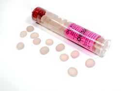 Chessex: Glass Stones Crystal Frosted Pink (40) (CHX 01194)