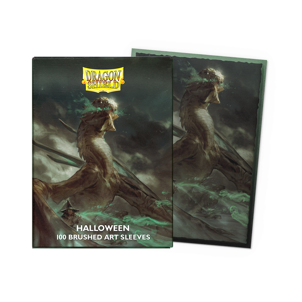 Dragon Shield: Standard 100ct Brushed Art Sleeves - Halloween 2026