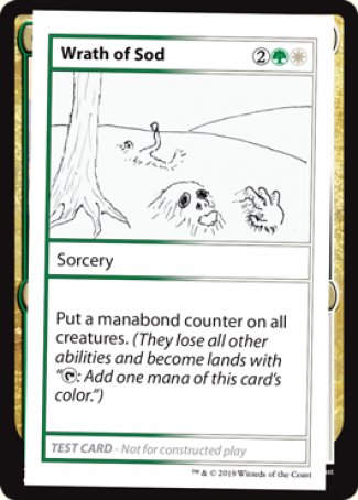 Wrath of Sod (2021 Edition) [Mystery Booster Playtest Cards]