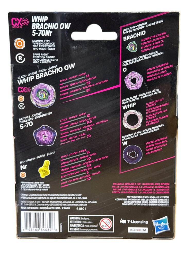 Beyblade X: Whip Brachio OW 5-70Nr