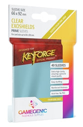 Deck Protector: Prime - KeyForge Exoshields Gold Clear