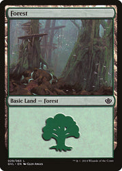 Forest (29) (Garruk vs. Liliana) [Duel Decks Anthology]