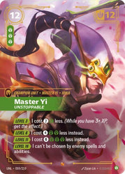Master Yi, Unstoppable (059/219) [Unleashed]