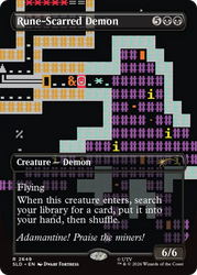 Rune-Scarred Demon [Secret Lair Drop Series]