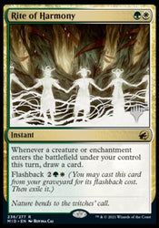 Rite of Harmony (Promo Pack) [Innistrad: Midnight Hunt Promos]