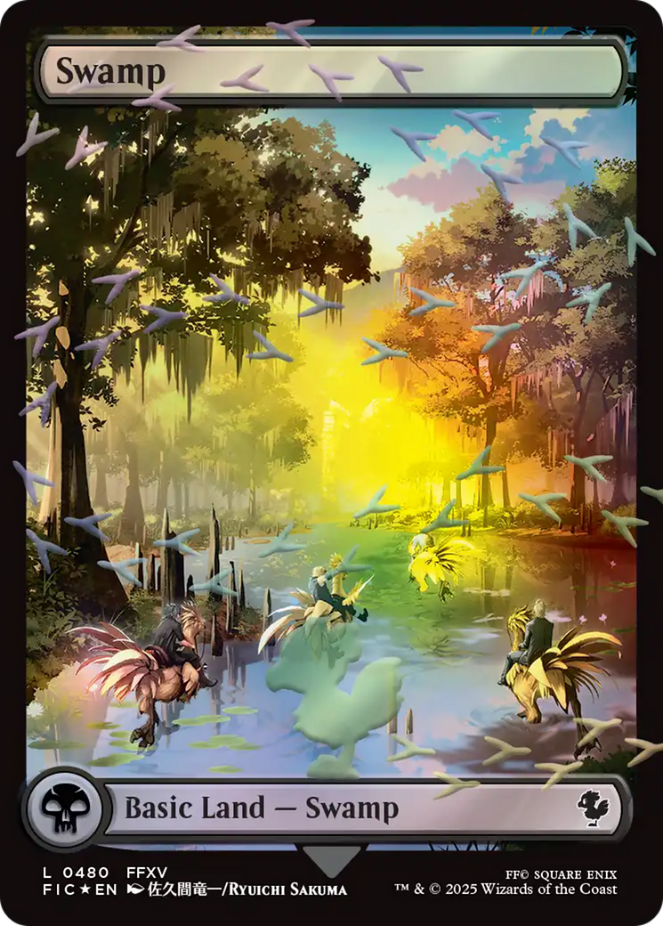 Swamp (Chocobo Track Foil) [FINAL FANTASY Commander]
