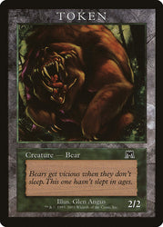 Bear Token [Magic Player Rewards 2003]