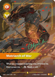 Ambessa, Matriarch of War (Signature) (196*/166) [Vendetta]