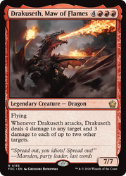 Drakuseth, Maw of Flames [Foundations Commander]