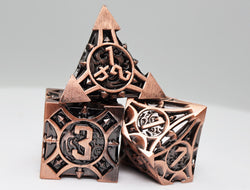 Foam Brain Games: Quiver of Arrows Copper Arrow - Metal RPG Dice Set