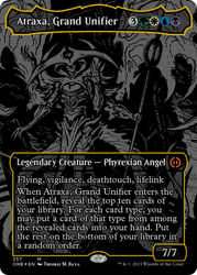 Atraxa, Grand Unifier (Oil Slick Raised Foil) [Phyrexia: All Will Be One]