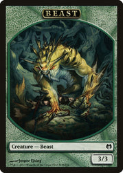 Beast Token [Duel Decks: Heroes vs. Monsters Tokens]