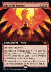 Draconic Destiny (Extended Art) [The Brothers' War]