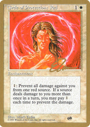 Circle of Protection: Red (Eric Tam) (SB) [Pro Tour Collector Set]