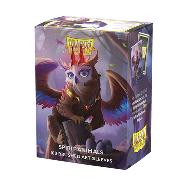 Dragon Shield: Standard 100ct Brushed Art Sleeves - The Dragowlis