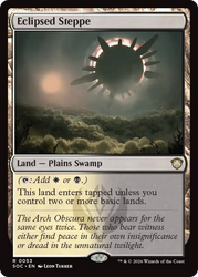Eclipsed Steppe [Secrets of Strixhaven Commander]