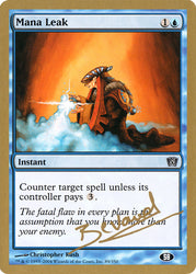 Mana Leak (Manuel Bevand) (SB) [World Championship Decks 2004]