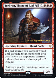Torbran, Thane of Red Fell [Throne of Eldraine Prerelease Promos]