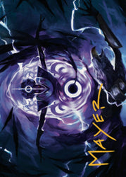 Rona's Vortex Art Card (Gold-Stamped Signature) [Dominaria United Art Series]