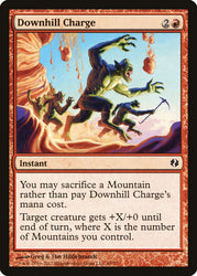 Downhill Charge [Duel Decks: Venser vs. Koth]