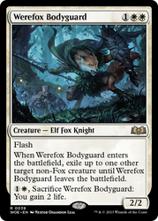 Werefox Bodyguard [Wilds of Eldraine]