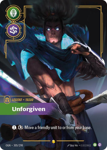 Yasuo, Unforgiven (Overnumbered) (305/298) [Origins]