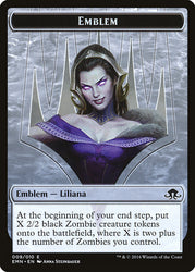Liliana, the Last Hope Emblem [Eldritch Moon Tokens]