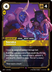 Soraka, Wanderer (173/221) [Spiritforged]