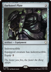 Darksteel Plate (Surge Foil) [Star Trek Commander]