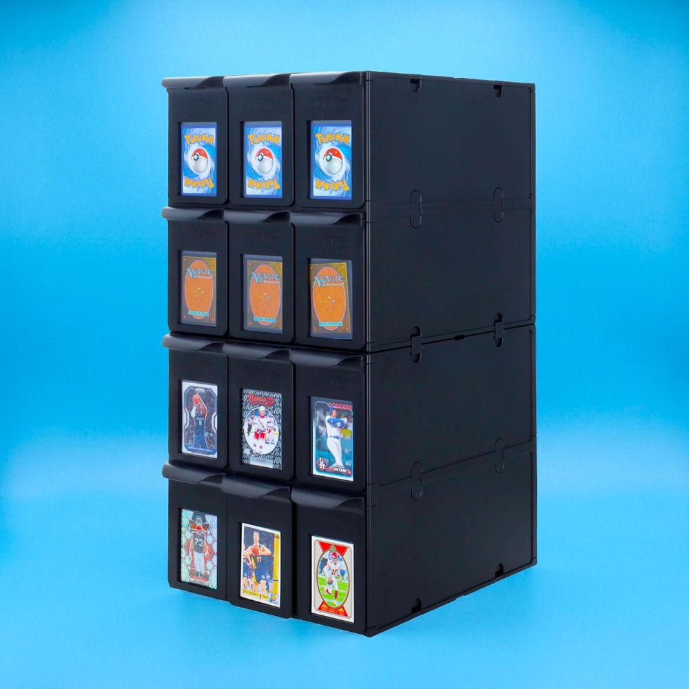 BCW: Graded Card Catalog - 6 Drawers (Black)