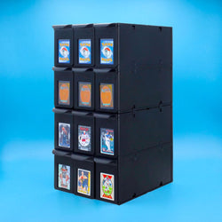 BCW: Graded Card Catalog - 6 Drawers (Black)