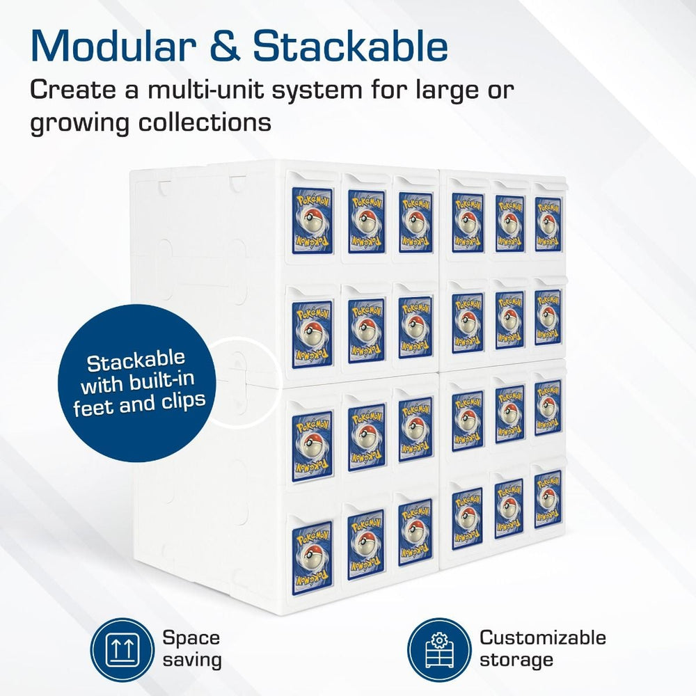 BCW: Card Catalog - 6 Drawers (White)