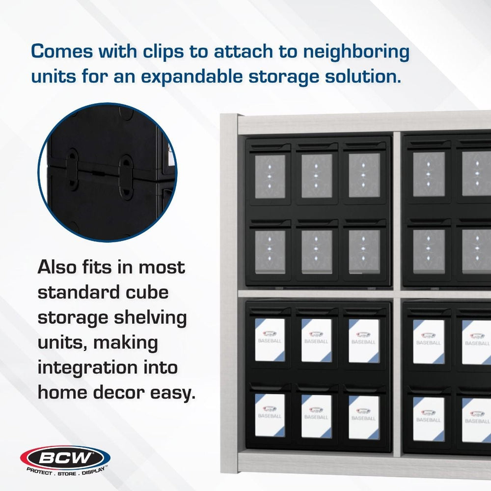 BCW: Card Catalog - 6 Drawers (Black)