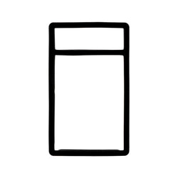 BCW: Graded Slab Bumper - PSA - Black (6 Each/Pack - 40 Packs/Case)