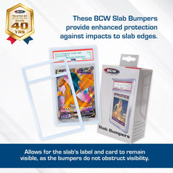 BCW: Graded Slab Bumper - PSA - Translucent (6 Each/Pack - 40 Packs/Case)