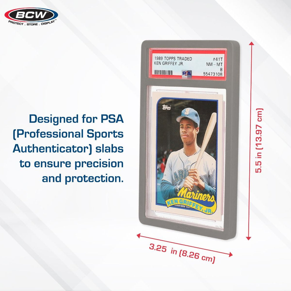 BCW: Graded Slab Bumper - PSA - Silver (6 Each/Pack - 40 Packs/Case)