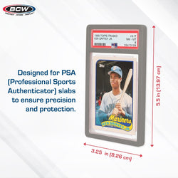 BCW: Graded Slab Bumper - PSA - Silver (6 Each/Pack - 40 Packs/Case)