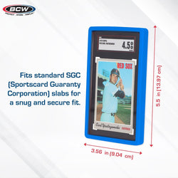 BCW: Graded Slab Bumper - PSA - Blue (6 Each/Pack - 40 Packs/Case)