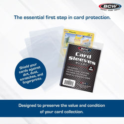 BCW: Card Sleeves - 2 5/8" x 3 5/8" (500 Each/Pack)